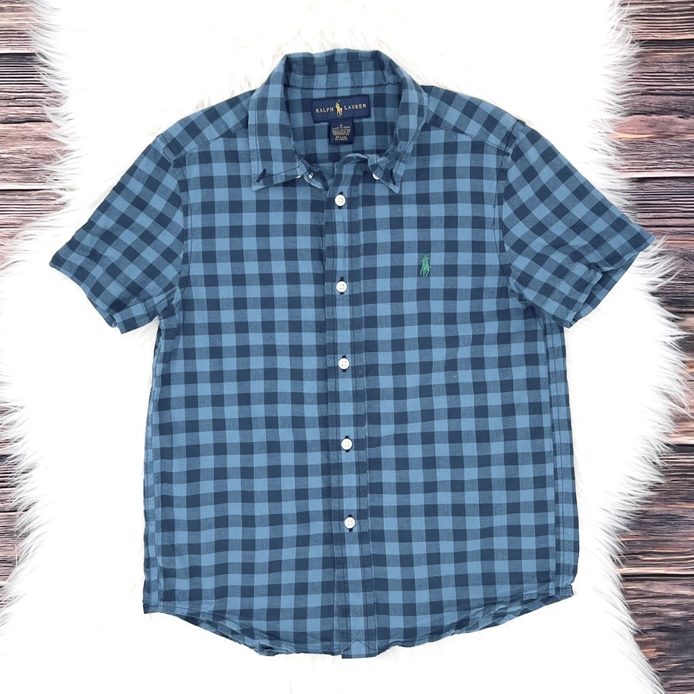 Ralph Lauren Gingham Button Down Shirt